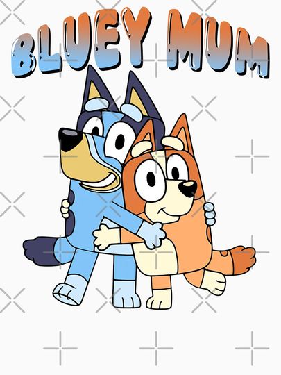 BlueyDad Mum, Mum BlueyDad Classic T-Shirt