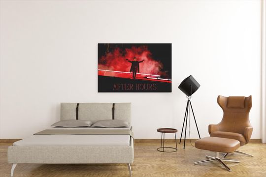 After Hours - Weeknds Live Concert Photography Poster