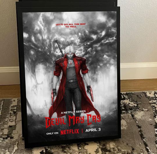 Devil May Cry TV Series 2025 Poster, No Framed