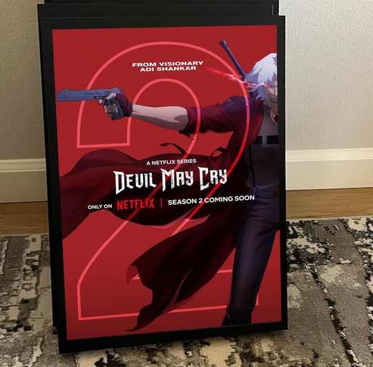 Devil May Cry TV Series 2025 Poster, No Framed