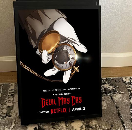Devil May Cry TV Series 2025 Poster, No Framed