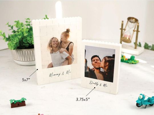Custom Photo Building Block | Daddy & Me | Father's Day Gift