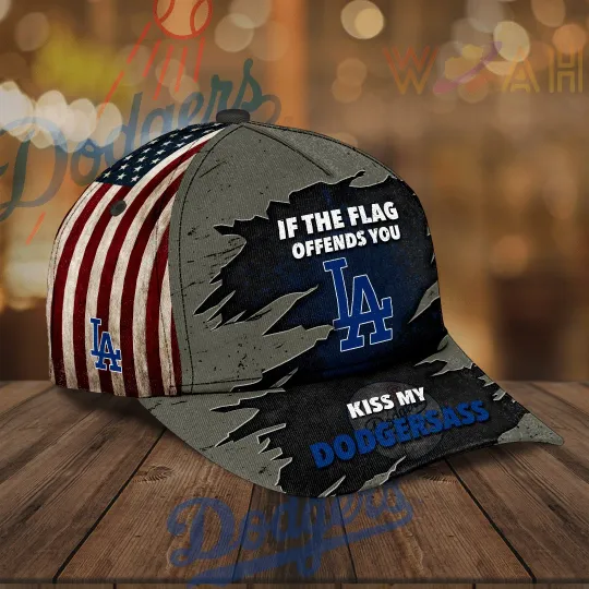 Los Angeles Dodgers Custom Hat – Personalized M.LB Baseball Cap for True Fans