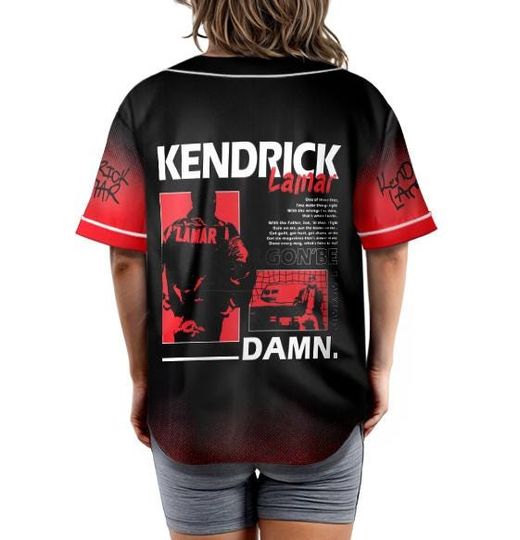 Kendrick Lamar Vintage 90s Retro Baseball Jersey