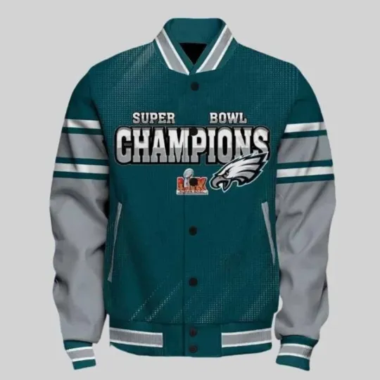 Eagles Super Bowl Lix 2025 Champions Jacket, Gift For Football Fan