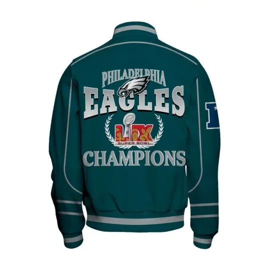 Philadelphia Eagles Super Bowl Lix The New King Jacket, Gift For Fan