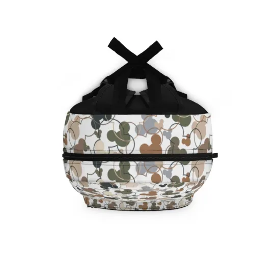 Mickey Confetti - Disney Backpack - Neutral Colors - School Backpack