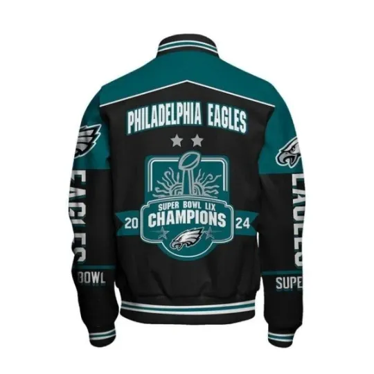 Philadelphia Eagles Super Bowl Lix Champions Jacket, Gift For Fan
