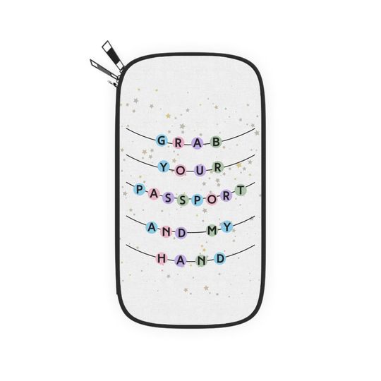 Blank Space Passport Holder