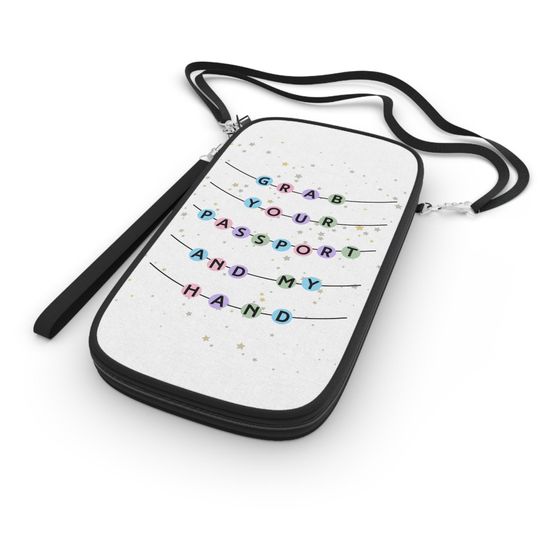 Blank Space Passport Holder