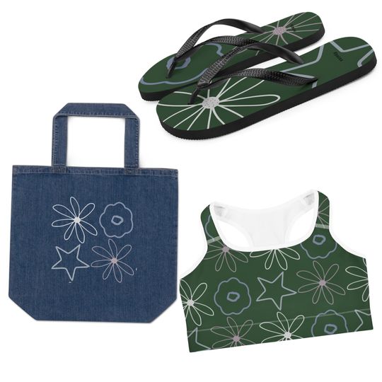 Sweet Forest Flip-Flops