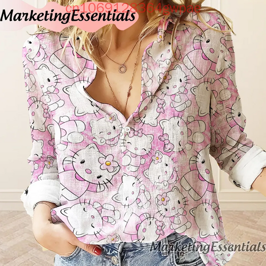 Hello Kitty Women's Blouses Shirt