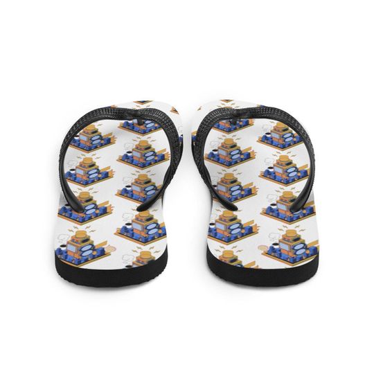 It's Monday - Create Personalised Name, Flip Flop Decor, Robot