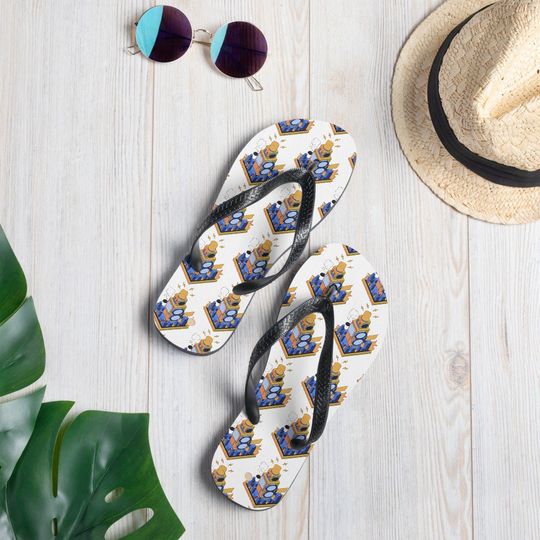 It's Monday - Create Personalised Name, Flip Flop Decor, Robot