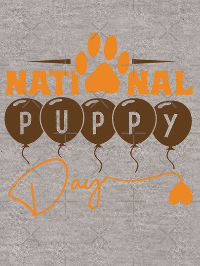 National-Puppy-Day Lightweight Hoodie