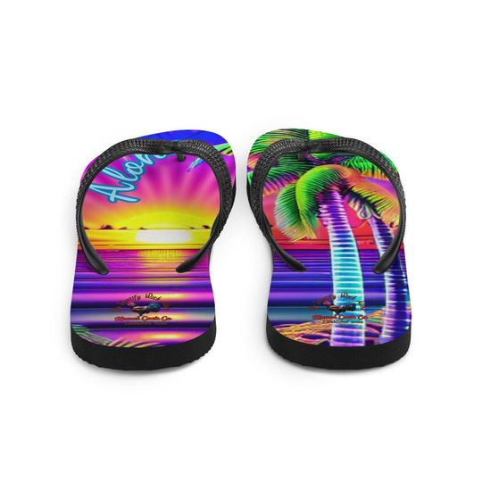 Tropical Sunset Aloha Edition Flip-Flops
