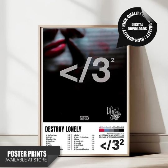 Destroy Lonely </32 Album Poster
