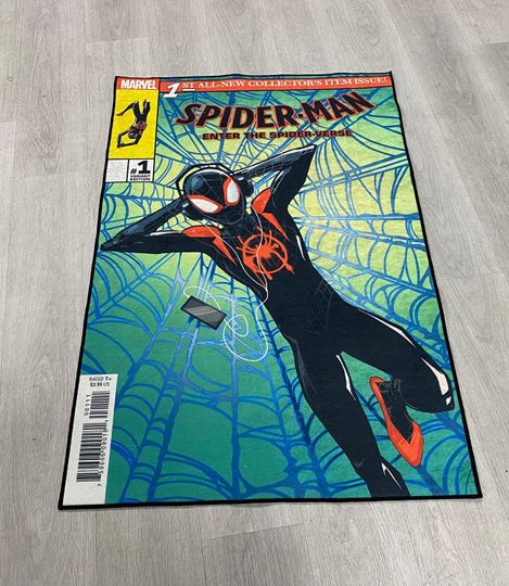 Spiderman Rug, Spiderman, Spider Rug, Movies Rug,  Spider Man, Kid Rug, Area Rug,  Modern Rug, Awesome Hypebeast Decor