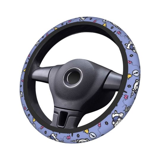 Cute Pochacco Pattern Disney Steering Wheel Cover
