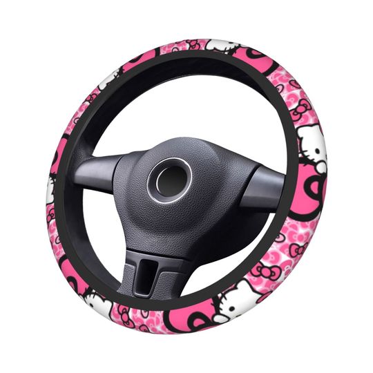 Steering Wheel Covers Hello Kitty Cartoon