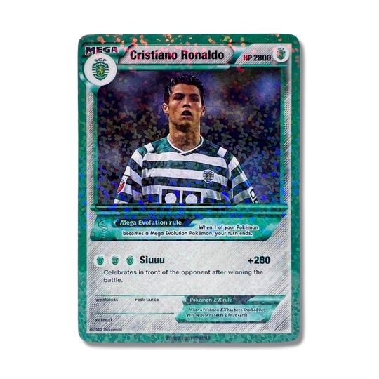 Cristiano Ronaldo Hologram Card