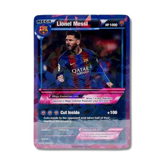 Lionel Messi Hologram Card