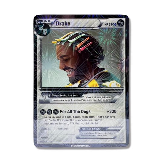 Drake Hologram Card