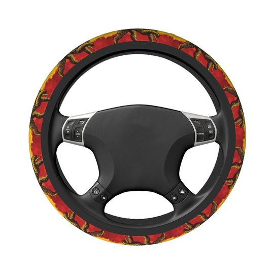 Rasta Flag Disney Steering Wheel Cover