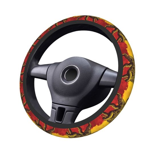 Rasta Flag Disney Steering Wheel Cover