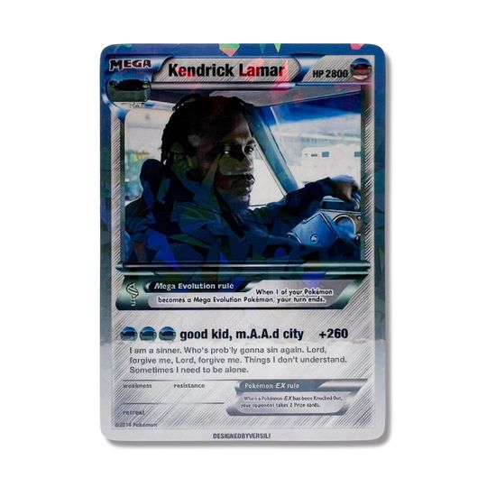 Kendrick Lamar Hologram Card