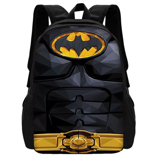 Child School Superhero Batman Backpack