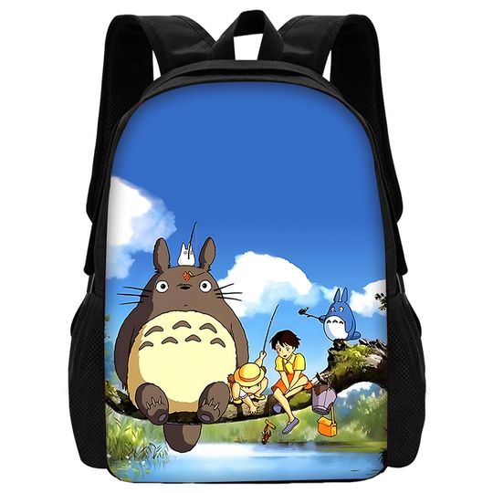 Child School Cartoon Cute Totoro Backpack