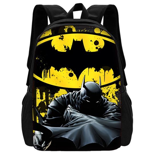 Child School Superhero Batman Backpack