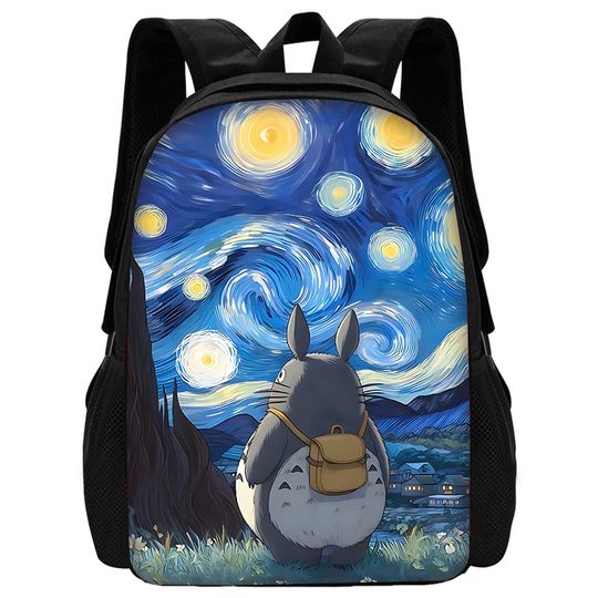 Child School Cartoon Cute Totoro Backpack