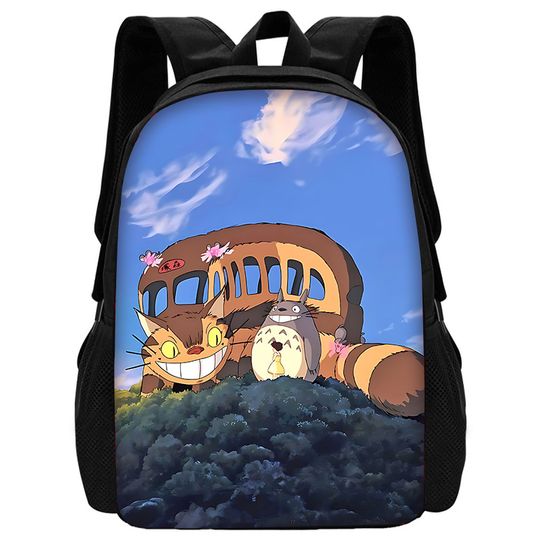 Child School Cartoon Cute Totoro Backpack