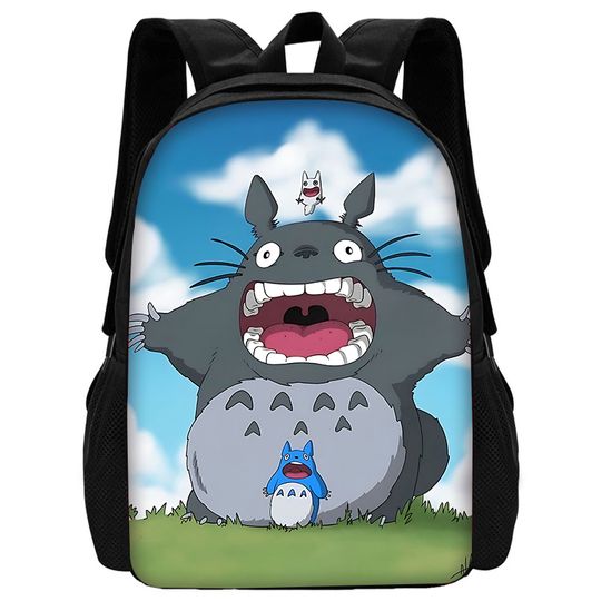 Child School Cartoon Cute Totoro Backpack
