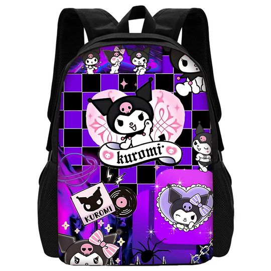 Child School Anime Kuromi Backpack