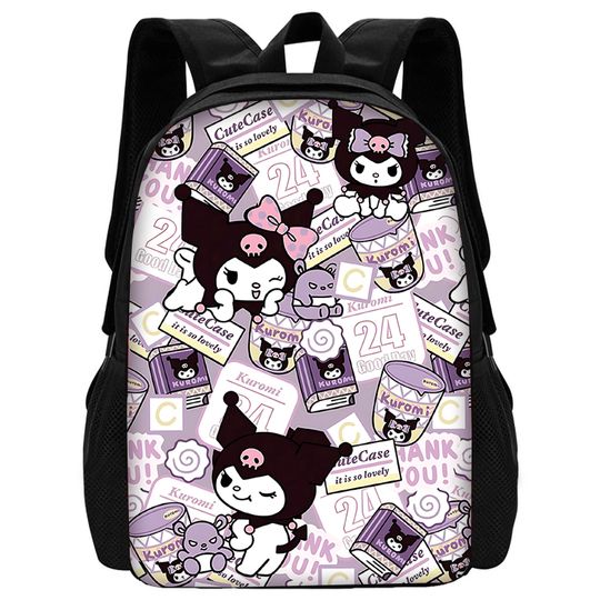 Child School Anime Kuromi Backpack