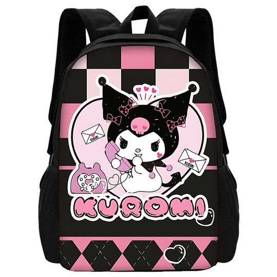 Child School Anime Kuromi Backpack