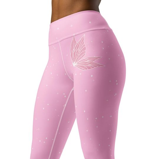 Wicked Glinda Pink Yoga Leggings