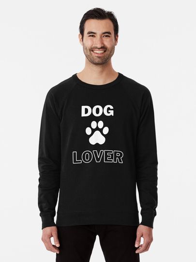 Dog lover Lightweight Sweatshirt
