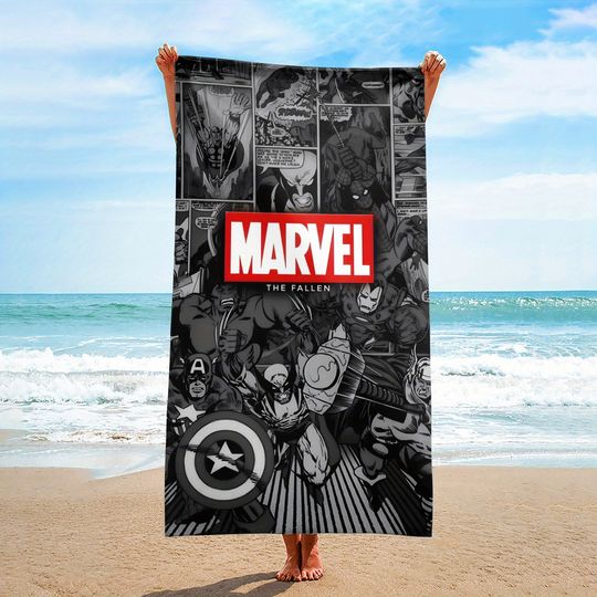Marvel Comics Beach Towel