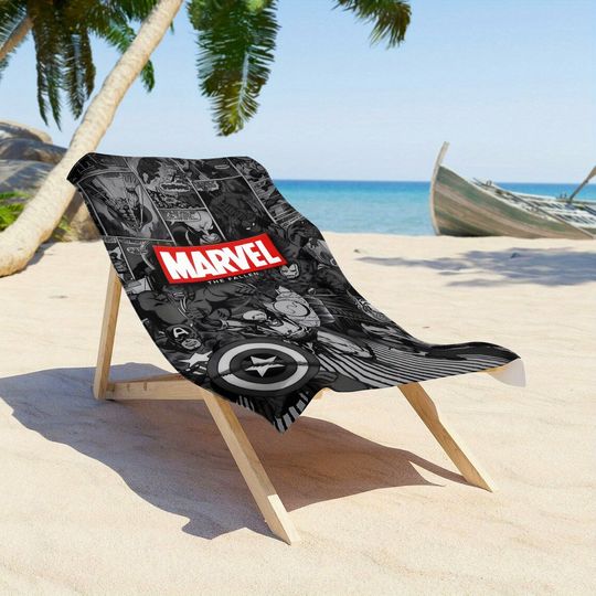 Marvel Comics Beach Towel