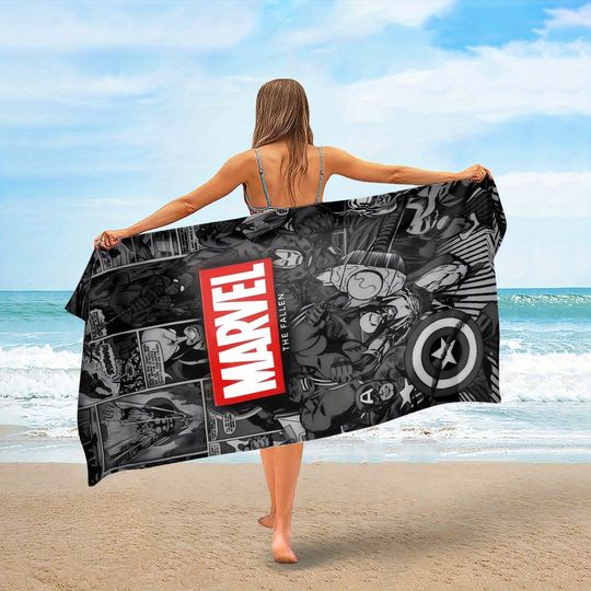 Marvel Comics Beach Towel