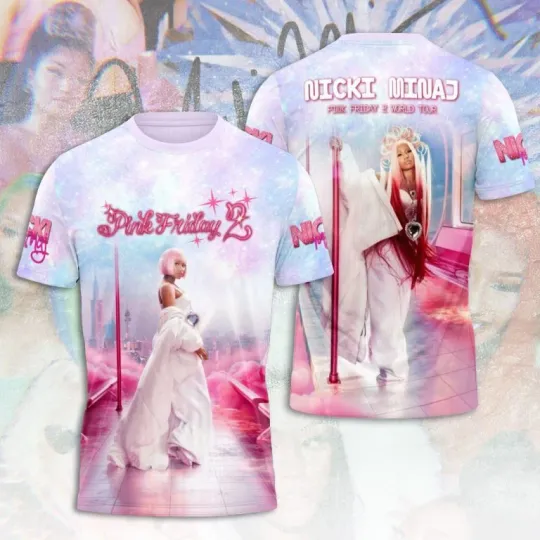 Nicki Minaj 3D Unisex T-Shirt, gift for fans