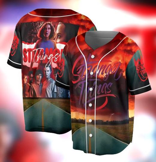 Stranger Things Baseball Jersey