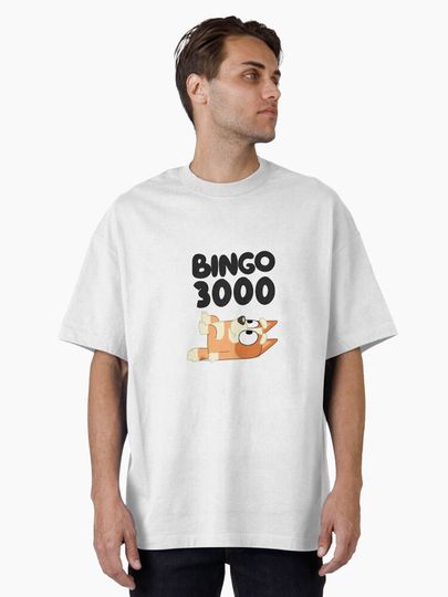 BlueyDad inspired "Bingo3000" design Oversized T-Shirt