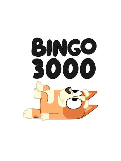 BlueyDad inspired "Bingo3000" design Oversized T-Shirt