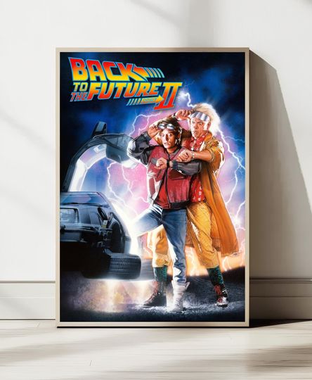 Back To The Future 2, Printable Poster, Wall Art, Movie Poster, Room Decor