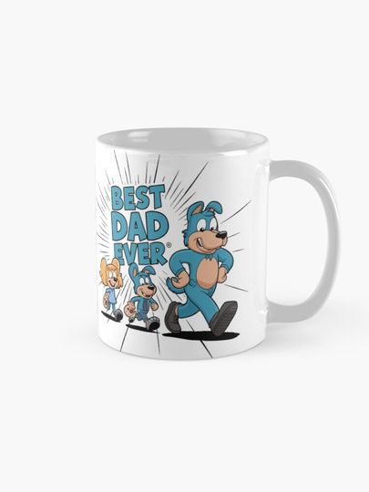 Best Dad Ever BlueyDad Coffee Mug